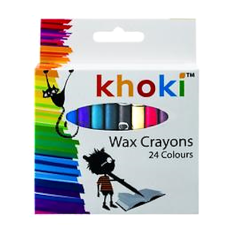 Wax Crayons - 24 Piece Set